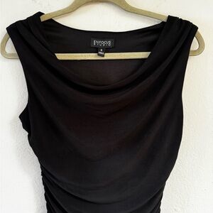 Enfocus Studio LBD Black Sleeveless Bodycon size 8
